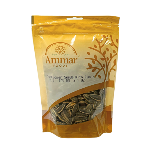 AMMAR SUNFLOWER SEEDS CUMEN 175 GR X 10