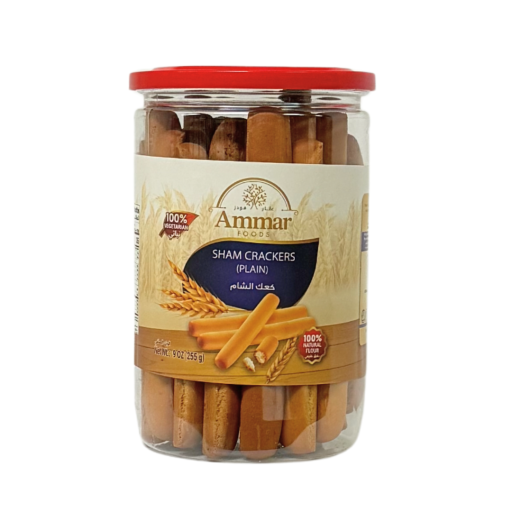 AMMAR SHAM CRACKER PLAIN 255 GR X 12