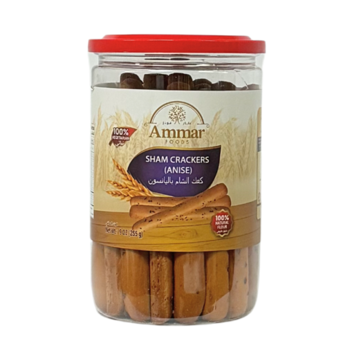 AMMAR SHAM CRACKERS ANISE 255 GR X 12