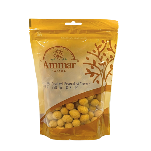 AMMAR COATED PEANUTS WITH CORN 250 GR X 10
