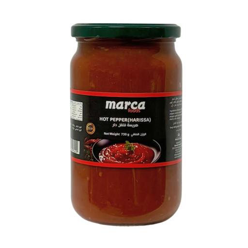 MARCA HOT PEPPER (HARISSA) 720 GR X 12
