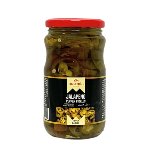 MARMIA JALAPENO PEPPER PICKLES 340 GR X 12
