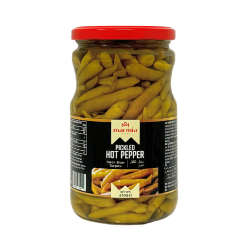 MARMIA PICKLED HOT PEPPER 670 GR X 12