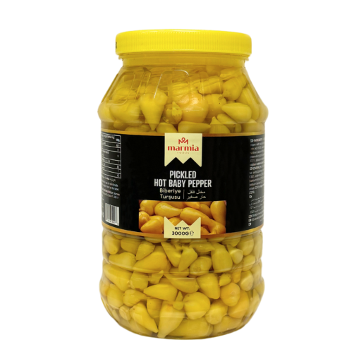 MARMIA PICKLED HOT BABY PEPPER 3000 GR X 6