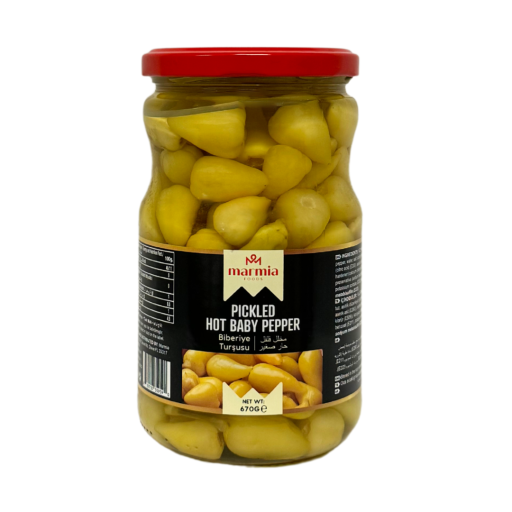 MARMIA PICKLED HOT BABY PEPPER 670 GR X 12