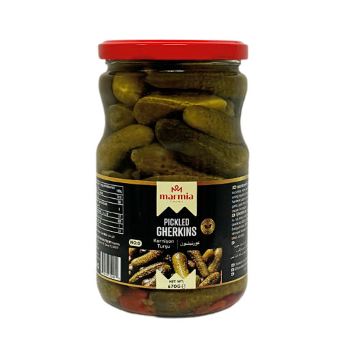 MARMIA PICKLED GHERKINS NO:0 670 GR X 12