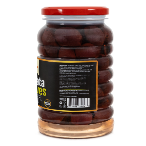 MARMIA PITTED KALAMATA OLIVES 1 LB X 12