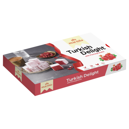 MARMIA TURKISH DELIGHT POMEGRANATE FLAVORED 454 GR X 12 PCS