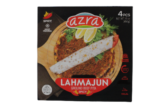 AZRA HOT LAHMACUN 4 PCS X 14