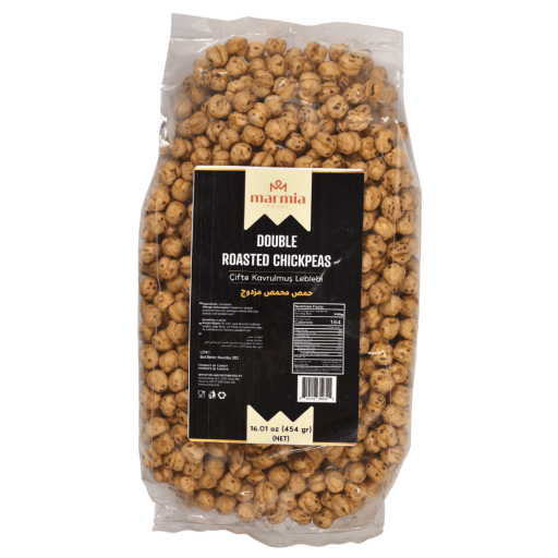 MARMIA CHICKPEAS DOUBLE ROASTED 1LB X 12