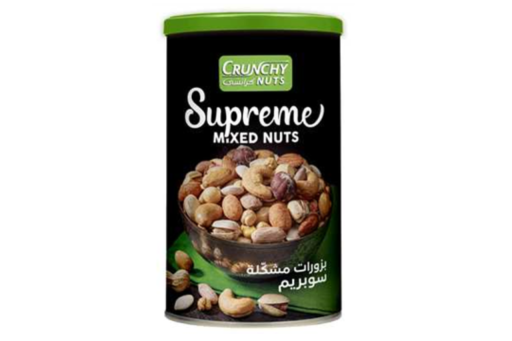 CRUNCHY NUTS SUPREME MIXED NUTS 495 GR X 12