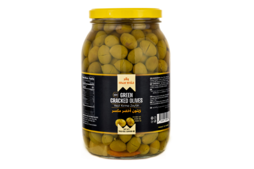 MARMIA GREEN CRACKED OLIVES 2000 GR X 6
