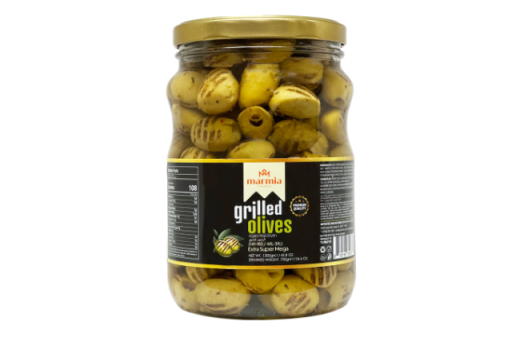 MARMIA GRILL OLIVES GLASS 700 GR X 6