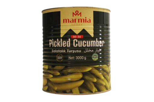 MARMIA PICKLED CUCUMBER  NR:2 (30-36) A10 3000 GR X 6