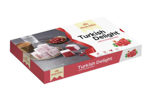 MARMIA TURKISH DELIGHT POMEGRANATE FLAVORED 454 GR X 12 PCS