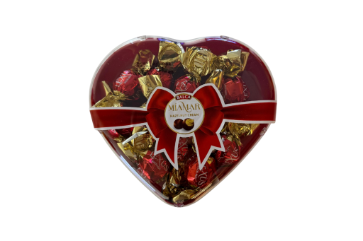 BALCA MIAMAR HEART HAZELNUT 120 GR X 18 PCS