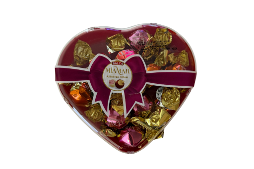 BALCA MIAMAR HEART ASSORTED 120 GR X 18 PCS