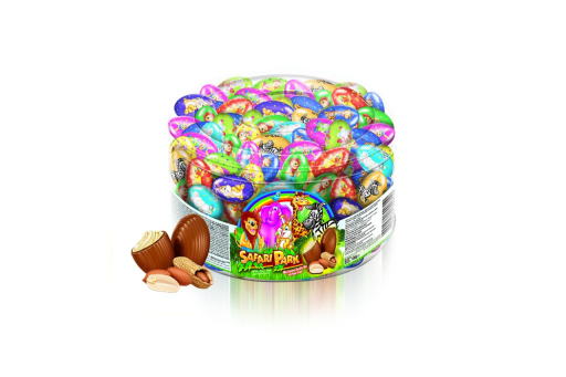 ANL SAFARI PARK CHOCOLATE W PEANUT 500 GR X 12