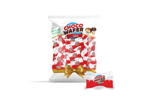 ANL CHOCO WAFER CHOCOLATE MINI WAFER HAZELNUT CREAM 700 GR X 8