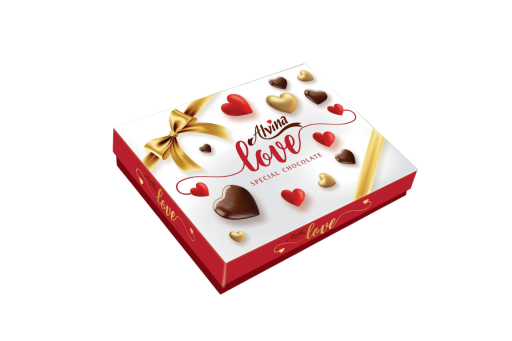 ALVINA LOVE SPECIAL CHOCOLATE 210 GR X 12 PCS