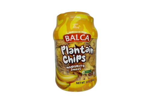 BALCA PLANTAIN SNACKS MADURITO SWEET 22 OZ X 6 PCS